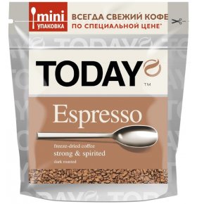 Кофе растворимый Today Espresso 37,5 г