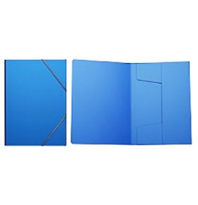 Папка на резинках Classic формат A4 цвет синий Erich Krause