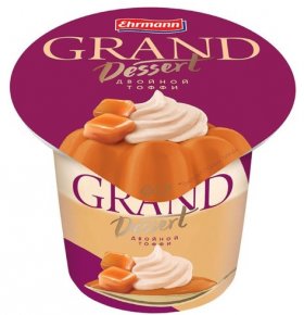 Пудинг Dessert Соленая карамель 4,7% Grand 200 гр