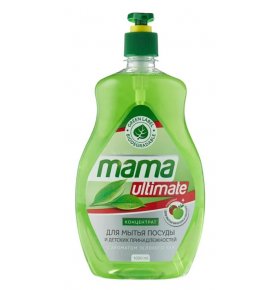 Концентрат для мытья посуды Зелёный чай Mama Ultimate 1 л
