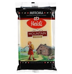 Сыр Швейцарский Горный Mountain Cheese 52% Heidi кг