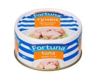 Тунец филе в масле Fortuna 185 гр