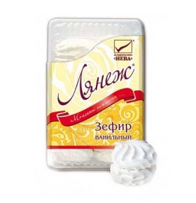 Зефир Лянеж с ароматом ванили Нева 330 гр