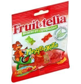 Мармелад жевательный фруктовый Fruittella 52 гр