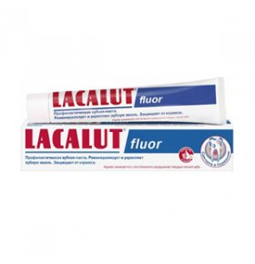 Зубная паста Fluor Lacalut 75 мл