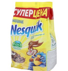 Готовый завтрак в пакете Шоколадные шарики Nesquik 700 гр