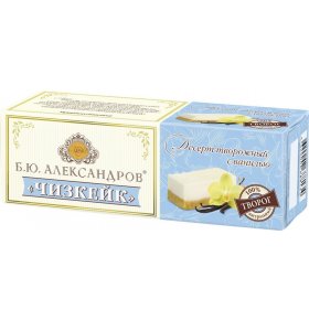 Чизкейк десерт творожный с Ванилью 15% Б.Ю. Александров 40 г