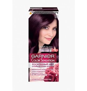 Стойкая крем-краска для волос Color Sensation Роскошь цвета 3.16 Аметист Garnier