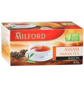 Чай черный Ассам Milford 20 пак