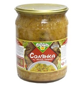 Суп Солянка из свежей капусты ГОСТ Штурвал 500 гр