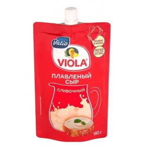 Сыр плавленый Сливочный 45% Viola 180 гр