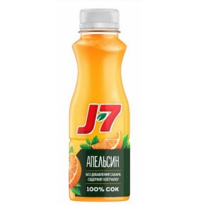 Сок Апельсин с мякотью J7 0,3 л