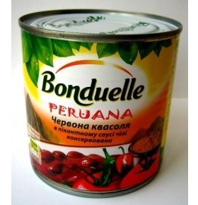 Фасоль Bonduelle красная в соусе чили 430г