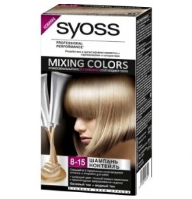 Краска для волос Syoss Mixing шампань коктейль 8- 15  1шт