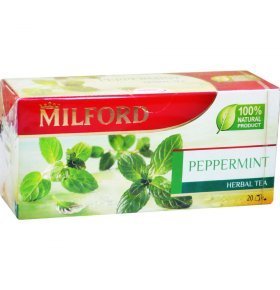 Чай со вкусом мяты Milford 30Г