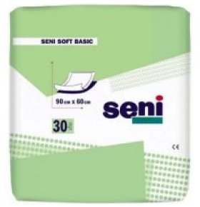 Пеленки для младенцев Soft Basic 90х60 см Seni 30 шт