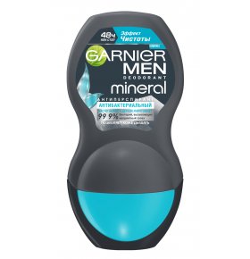 Антиперспирант Mineral Эффект чистоты для мужчин роликовый Garnier 50 мл