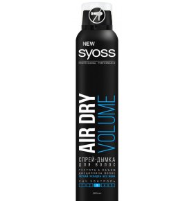 Спрей-дымка для волос Syoss Air Dry Volume Густота и Объем 200 мл