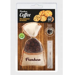Ароматизатор подвесной мешочек Freshсo Coffee Домашнее печенье 1 шт