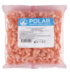 Креветки очищенные варено-мороженые Polar 500 гр