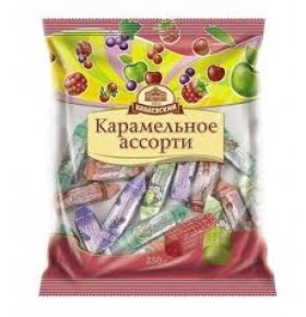 Конфеты Бабаевские Карамельное ассорти 250г