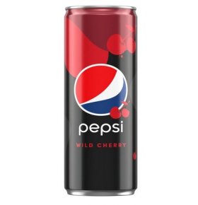 Напиток газированный безалкогольный Wild Cherry Pepsi 0,33 л