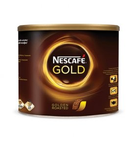 Кофе натуральный растворимый Nescafe Gold 500г