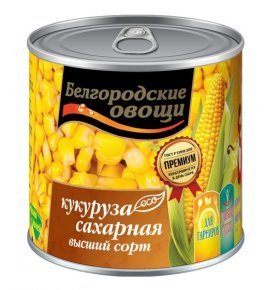 Консервированная кукуруза сладкая Белмолпродукт 400 гр