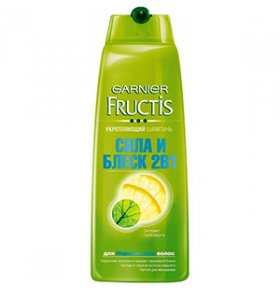 Укрепляющий шампунь Fructis для нормальных волос Сила и блеск Garnier 250 мл