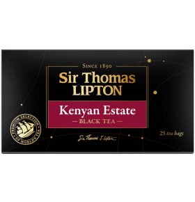Чай черный Sir Thomas Lipton Kenyan Eatate 25 шт х 2 гр