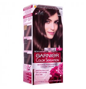 Стойкая крем-краска для волос Color Sensation Роскошный цвет 6.15 Холодный Рубиновый Garnier