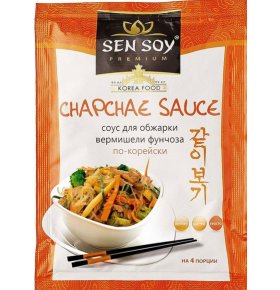 Соус Премиум Chapchae sauce для обжарки вермишели Фунчоза Сэн Сой 80 гр