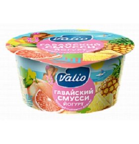 Йогурт Clean Label гавайский смусси розовый грейпфрут ананас Valio 2,6% 140 гр