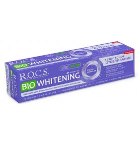 Зубная паста Biowhitening безопасное отбеливание R.O.C.S. 94 гр