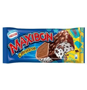 Мороженое Maxibon  пломбир Страчателла 89 гр