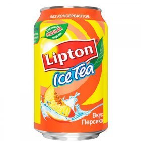 Холодный чай Lipton персик 0,33Л
