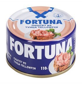 Паштет из тунца Fortuna 110 гр