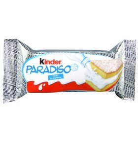 Пирожное бисквитное с молочной начинкой Paradiso Kinder 29 гр