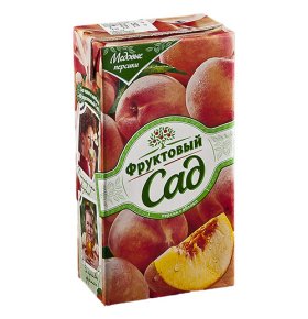 Нектар персик яблоко Фруктовый сад 0,485 л