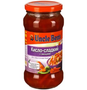 Соус овощной кисло-сладкий с овощами Uncle Ben's 500 гр