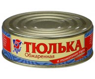 Тюлька обжаренная в томатном соусе 5 Морей 240 гр