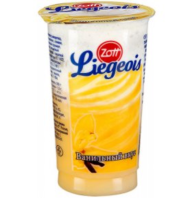 Десерт Zott Liegeois со взбитыми сливками вкус ванили 175 гр