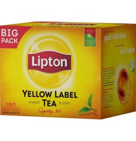 чай Yellow label Lipton 150 пак