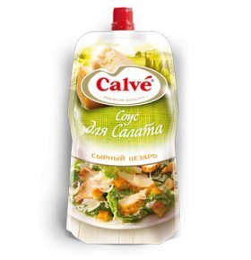 Соус Calve Цезарь сырный для салата 230г