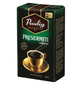 Кофе молотый Paulig President 500 гр
