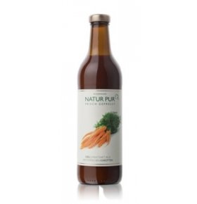 Сок Natur Pur Сок прямого отжима морковный 0,75 л