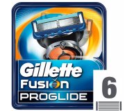 Сменные кассеты для мужской бритвы Gillette Fusion ProGlide 6 шт