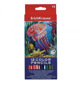 Набор цветных карандашей Erich Krause 12 шт