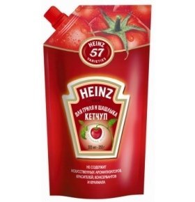 Кетчуп Heinz для гриля и шашлыка д/п 350г