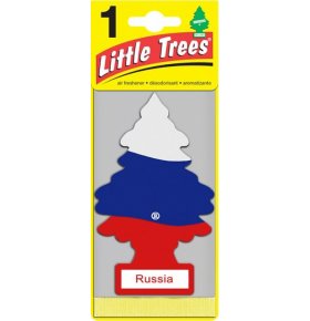Освежитель сухой Little Trees Российский флаг 1 шт
